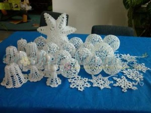Novogodisnji Snowflake Heklanje Seme Christmas Decoration 38